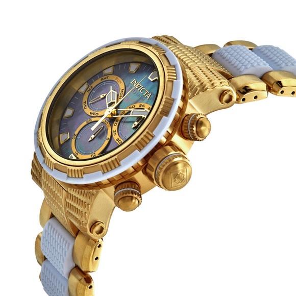 NWT Stylish Men’s Invicta 48mm Mother of Pearl Watch - Picture 3 of 11